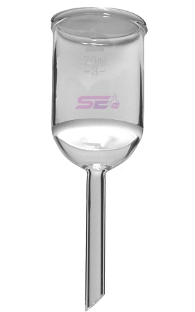 Fritted Disc Filter Funnel 70mL